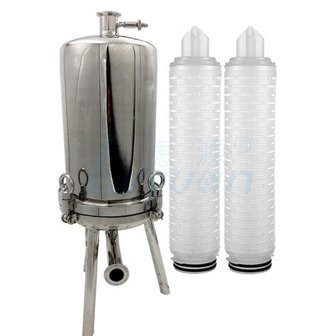 sanitary cartridge filter housing